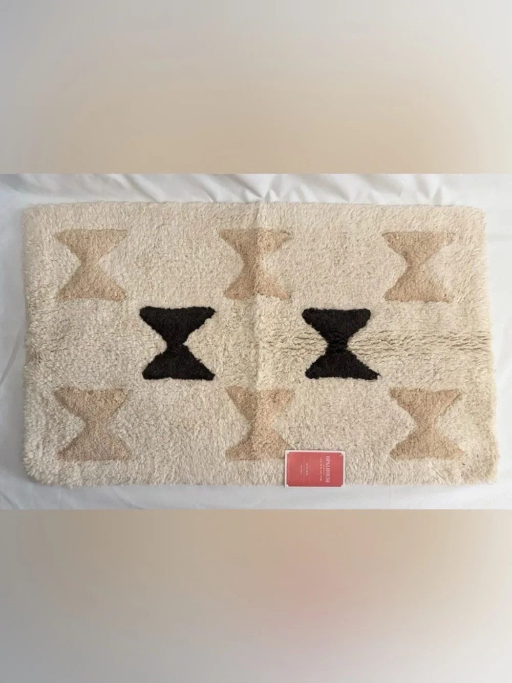 Opalhouse/Jungalow Geometric 100% Cotton Bath Rug, (18x30), NWT